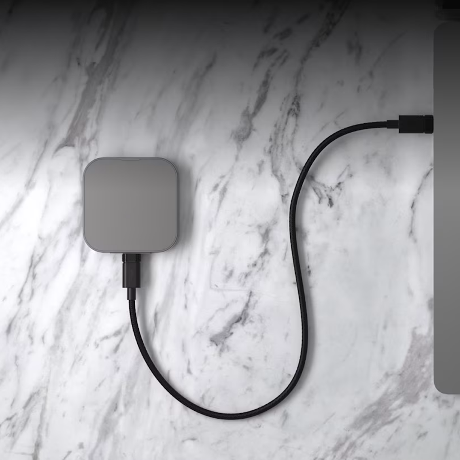 Square Compact USB4 Portable Solid State Drive, 40Gbps High Bandwidth External Storage For Cross-Device File Transfer SSD
